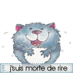 Gif animé morte de rire souris